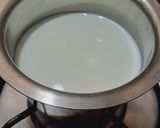 A picture of step 1 of Basundi.