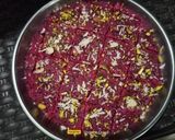 A picture of step 5 of Red Dragon Fruit Coconut Burfi.
