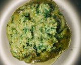 Hình bước làm 2 của món Mì ý rau cải tươi sốt pesto