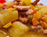 Foto del paso 6 de la receta Guiso de lomo adobado y patatas