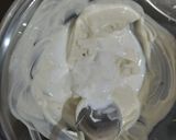 A picture of step 5 of Eggless chocolate cake.