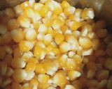 A picture of step 1 of Spicy Corn Cake.