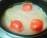 Foto del paso 1 de la receta Tallarines rojos con berenjenas