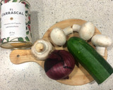 Foto del paso 3 de la receta: Pizza con base de calabaza (sin harina)