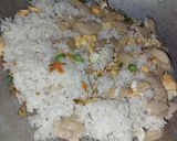 Foto langkah ke 3 dari resep Nasi Goreng Hongkong.