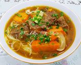 Hình bước làm 2 của món Hủ tiếu bò kho