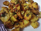 Baked potatoes