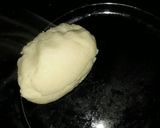 A picture of step 5 of Oha soup and poundo.