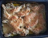 Tepsis fűszeres csirkecomb mexikói rizs körettel recept fázis 3 fotója