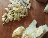 Foto del paso 1 de la receta: Berenjena rellena de soja texturizada