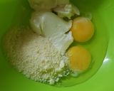 Foto del paso 4 de la receta: Pastel de pollo🍗con berenjena 🍆y zucchini🥒
