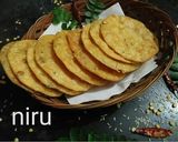 A picture of step 11 of Thattai / Rice crackers.