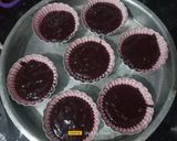 A picture of step 6 of Double Chocolate Muffins.