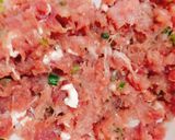 Hình bước làm 1 của món Bánh túm Bến tre
