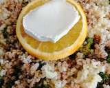 Foto del paso 8 de la receta: Ensalada de brócoli y bulgur con vinagreta de naranja
