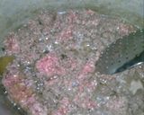 A picture of step 1 of Hamburger soup.