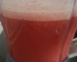 A picture of step 6 of Plum, grape and citrus rind juice.