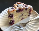 A picture of step 6 of Blueberry Butter Cake.