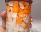 รูปขั้นตอนการทำที่ 4 ของ ผักดอง: ไชเท้าและแครอทดอง (สำหรับกินกับไก่ทอดเกาหลีหรือกินกับอาหารมื้อหลัก)