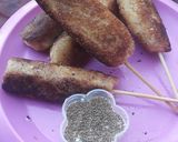 A picture of step 5 of Potataoes POPSICLES #cookpad.