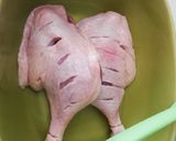 Egyszerű sült sós kacsacomb recept fázis 1 fotója