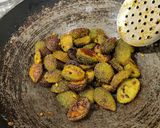 खेखसा फ्राई सब्जी रेसिपी चरण 2 फोटो