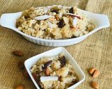 A picture of step 7 of Suji ka halwa.