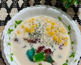 Gambar langkah 5 resipi Bubur Locong Jagung.