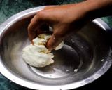 A picture of step 4 of रसमलाई (Rasmalai recipe).