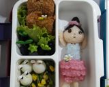 Foto langkah ke 13 dari resep Mommy bento ballerina dori oat mayo madu.