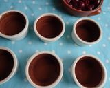 A picture of step 1 of Chocolate & Cherry Pots.