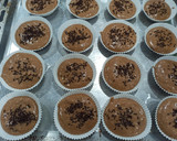 Foto del paso 5 de la receta: Bizcochuelos navideños 🎄 de chocolate 🍫 y coco 🥥