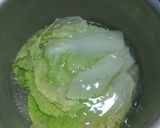 Foto langkah ke 2 dari resep Sawi putih gulung isi ayam tahu.