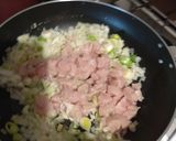 Foto del paso 2 de la receta: Tarta de puerro y pollo