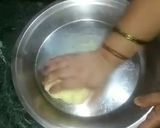 A picture of step 4 of Suji Gulabjamun.