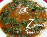 A picture of step 1 of Hyderabadi Chakna.