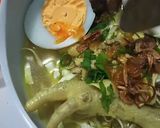 Foto langkah ke 17 dari resep Soto ayam kuning.