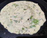 A picture of step 3 of Adai dosa.