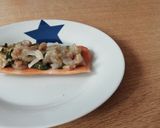 Foto del paso 12 de la receta: Tostas de falso zarangollo