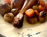 Une image de l'étape 3 de Poulet romarin.