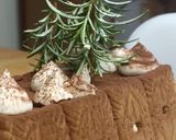 Une image de l'étape 16 de 🎄 Bûche Tiramisù (café Amaretto et spéculoos).