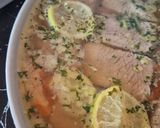 Une image de l'étape 6 de Rôti de veau en gelée.