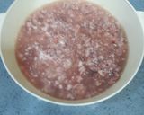 A picture of step 1 of Keema tikki burger.