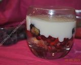 A picture of step 7 of Fruity Rice Pudding  فرنی میوه ای.