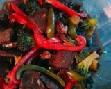 Foto langkah ke 8 dari resep Daging sapi lada hitam.