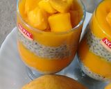 A picture of step 6 of Mango Chia Pudding.