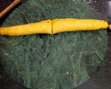 A picture of step 2 of Bafla Baati and Daal with Spinach.
