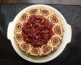 Foto del paso 9 de la receta: Torta con salsa de frutillas al Oporto