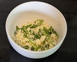 A picture of step 2 of Rice Paper and Feta Cheese dumplings.