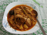خورشت کنگر با مرغ